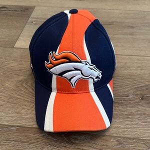 NFL Orange and Navy Cap with Horse Emblem